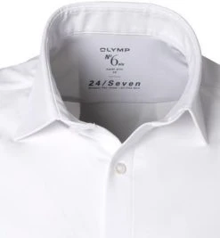 OLYMP No. Six Super Slim 2512/64/00 Hemd, Super Slim Fit, Jersey geruchshemmend, Weiß 7 OLYMP No. Six Super Slim 2512/64/00 Hemd, Super Slim Fit, Jersey geruchshemmend, Weiß -hemdenverkauf 355170 norm2