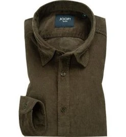 JOOP! Hemd Hanson2-W 30024617/301 Cord, Olivgrün, Dunkelolive