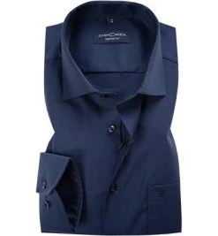 CasaModa Hemd 393310700/106 Comfort Fit, Baumwolle, Dunkelblau