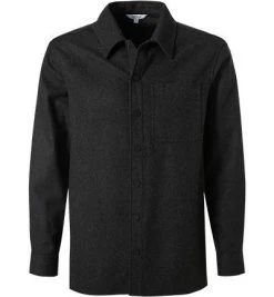 Aigle Hemd dark heather grey J8482 Flanell, Dunkelgrau