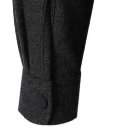 Aigle Hemd dark heather grey J8482 Flanell, Dunkelgrau -hemdenverkauf 355836 norm4