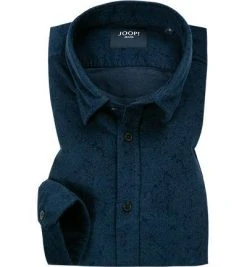 JOOP! Hemd Hanson2-W 30022788/401 Cord, Dunkelblau gemustert, Dunkelblau