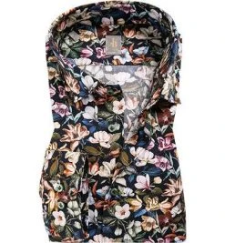 Jacques Britt Hemd Como 735340/16 Custom Fit, Popeline, Multicolor gemustert, Multicolor