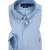 Polo Ralph Lauren Hemd 710792041/002 Custom Fit, Oxford, Blau meliert, Blau