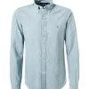 Polo Ralph Lauren Hemd 710792042/001 Jeanshemd, Custom Fit, Baumwolle, Hellblau, Blau