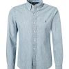 Polo Ralph Lauren Hemd 710548538/001 Jeanshemd, Slim Fit, Baumwolle, Hellblau, Blau