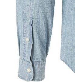 Polo Ralph Lauren Hemd 710548538/001 Jeanshemd, Slim Fit, Baumwolle, Hellblau, Blau 7 Polo Ralph Lauren Hemd 710548538/001 Jeanshemd, Slim Fit, Baumwolle, Hellblau, Blau -hemdenverkauf 357105 norm3