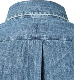 Polo Ralph Lauren Hemd 710548539/001 Jeanshemd, Slim Fit, Baumwolle, Mittelblau, Dunkelblau -hemdenverkauf 357106 norm4