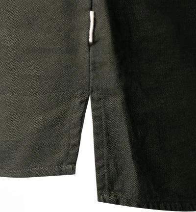 CROSSLEY Hemd Suret114/846 Baumwolle, Dunkelgrün gemustert, Dunkelgrün 4 CROSSLEY Hemd Suret114/846 Baumwolle, Dunkelgrün gemustert, Dunkelgrün – Bild 4