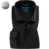 Pierre Cardin Hemd 01603/000/25801/9035 Slim Fit, Popeline, Schwarz