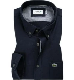 LACOSTE Hemd B.D. CH4976/423 Regular Fit, Baumwolle, Nachtblau