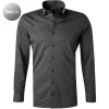 OLYMP Luxor Modern Fit 1202/64/67 Hemd, Jersey geruchshemmend, Anthrazit meliert, Anthrazit