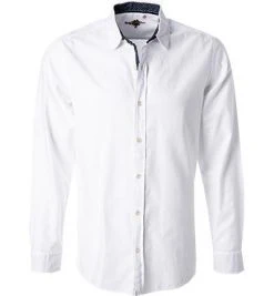 Lucky de Luca Hemd Nyro 05100/1 Oxford, Weiß