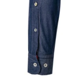 Lucky de Luca Hemd Nyro 05101/1 Baumwolle, Dunkelblau, Indigo -hemdenverkauf 358183 norm4