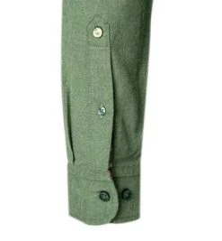 Lucky de Luca Hemd Nyro 05103/1 Flanell, Olivgrün, Grün -hemdenverkauf 358185 norm4