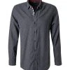 Lucky de Luca Hemd Nyro 05103/2 Flanell, Grau