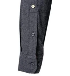 Lucky de Luca Hemd Nyro 05103/2 Flanell, Grau -hemdenverkauf 358186 norm4