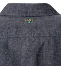 Lucky de Luca Hemd Nyro 05103/2 Flanell, Grau -hemdenverkauf 358186 norm5