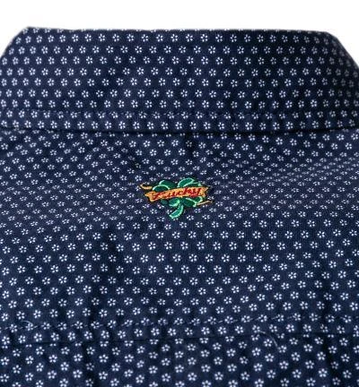 Lucky de Luca Hemd Nyro 05104/1 Baumwolle, Dunkelblau gemustert, Dunkelblau 5 Lucky de Luca Hemd Nyro 05104/1 Baumwolle, Dunkelblau gemustert, Dunkelblau – Bild 5