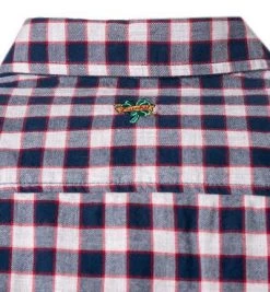 Lucky de Luca Hemd Nyro 05105/1 Baumwolle, Navy-grau kariert, Rot-blau -hemdenverkauf 358192 norm5