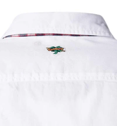 Lucky de Luca Hemd Nyro 05113/1 Twill, Weiß 5 Lucky de Luca Hemd Nyro 05113/1 Twill, Weiß – Bild 5