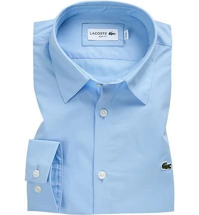 LACOSTE Hemd CH2668/HBP Slim Fit, Baumwolle, Hellblau 1 LACOSTE Hemd CH2668/HBP Slim Fit, Baumwolle, Hellblau