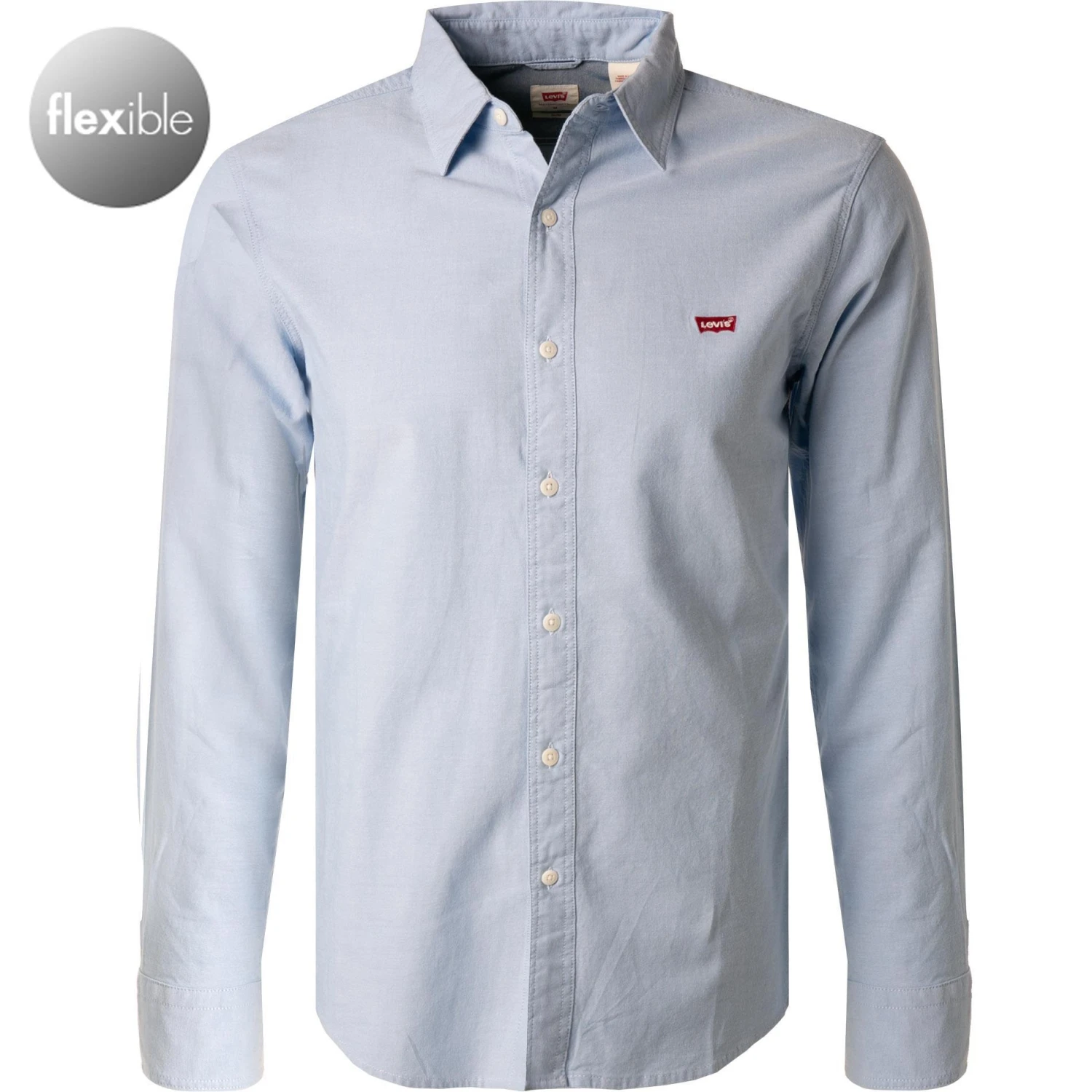 Levi's® Hemd 86625/0005 Slim Fit, Flanell, Hellblau 1 Levi's® Hemd 86625/0005 Slim Fit, Flanell, Hellblau