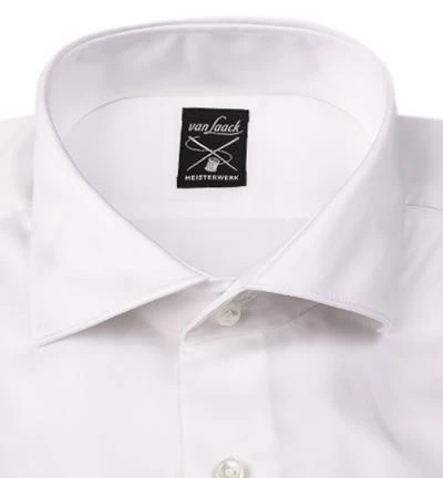 van Laack Hemd Tailor Fit 130972/MIVARA-TF/000 Popeline, Weiß 2 van Laack Hemd Tailor Fit 130972/MIVARA-TF/000 Popeline, Weiß – Bild 2