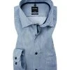 OLYMP Luxor Modern Fit 69EL 1381/79/11 Hemd, Baumwolle, Extra langer Arm, Blau gemustert, Bleu