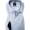OLYMP Luxor Modern Fit 1241/64/11 Hemd, Baumwolle, Bleu gemustert, Bleu