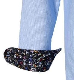 OLYMP Level Five Body Fit 2014/74/11 Hemd, Jersey, Bleu meliert, Bleu -hemdenverkauf 359553 norm3