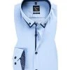 OLYMP No. Six Super Slim 2586/74/11 Hemd, Super Slim Fit, Baumwoll-Stretch, Bleu