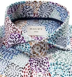 Haupt Hemd 70520517232/40109 Modern Fit, Baumwolle, Multicolour gemustert, Multicolor -hemdenverkauf 359633 norm2