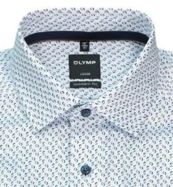 OLYMP Luxor Modern Fit 1376/74/28 Hemd, Baumwolle, Blau-braun gemustert, Braun 6 OLYMP Luxor Modern Fit 1376/74/28 Hemd, Baumwolle, Blau-braun gemustert, Braun -hemdenverkauf 359804 norm2