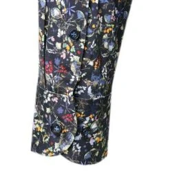 OLYMP Level Five Body Fit 2010/74/18 Hemd, Jersey geruchshemmend, Marine gemustert, Marine -hemdenverkauf 359822 norm3