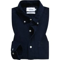 Calvin Klein Hemd K10K106334/DW4 Regular Fit, Cord, Navy