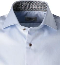 Stenströms Hemd 684114/2395/100 Kurzarmhemd, Fitted Body, Baumwolle, Hellblau -hemdenverkauf 359896 norm2