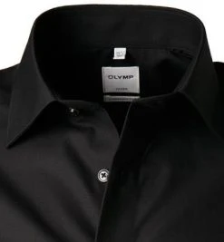 OLYMP Luxor Comfort Fit 0254/12/68 Kurzarmhemd, Popeline, Schwarz -hemdenverkauf 360103 norm2
