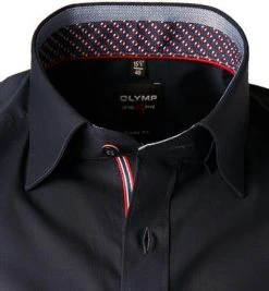 OLYMP Level Five Body Fit 0765/12/08 Kurzarmhemd, Baumwolle, Kobalt -hemdenverkauf 360107 norm2