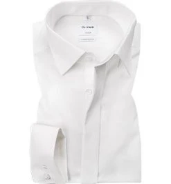 OLYMP Hemd Luxor Comfort Fit 0295/65/00 Popeline, Weiß
