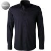 OLYMP No. Six Super Slim 2503/74/18 Hemd, Super Slim Fit, Jersey geruchshemmend, Marineblau, Marine