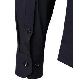 OLYMP No. Six Super Slim 2503/74/18 Hemd, Super Slim Fit, Jersey geruchshemmend, Marineblau, Marine -hemdenverkauf 360141 norm3