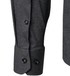 OLYMP No. Six Super Slim 2503/74/67 Hemd, Super Slim Fit, Jersey geruchshemmend, Anthrazit -hemdenverkauf 360143 norm3