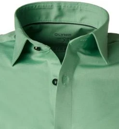 OLYMP Level Five Body Fit 2008/64/45 Hemd, Jersey geruchshemmend, Grün -hemdenverkauf 360148 norm2