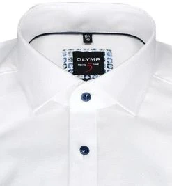 OLYMP Level Five Body Fit 2074/74/00 Hemd, Baumwoll-Stretch, Weiß 6 OLYMP Level Five Body Fit 2074/74/00 Hemd, Baumwoll-Stretch, Weiß -hemdenverkauf 360170 norm2