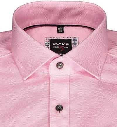 OLYMP Level Five Body Fit 2074/74/30 Hemd, Baumwoll-Stretch, Rosa, Rose 3 OLYMP Level Five Body Fit 2074/74/30 Hemd, Baumwoll-Stretch, Rosa, Rose – Bild 3