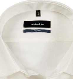 Seidensticker Tailored Kent UMA 021006/21 Hemd, Tailored Fit, Popeline, Ecru, Ecrue -hemdenverkauf 36031 norm2