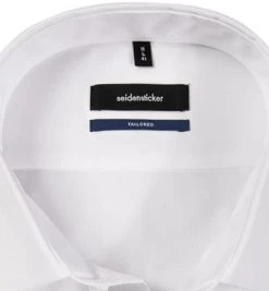 Seidensticker Tailored Kent UMA 021006/01 Hemd, Tailored Fit, Popeline, Weiß, Weiss 8 Seidensticker Tailored Kent UMA 021006/01 Hemd, Tailored Fit, Popeline, Weiß, Weiss -hemdenverkauf 36032 norm2