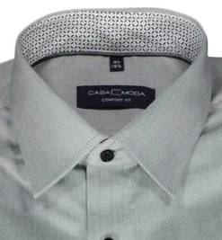 CasaModa Hemd 303425700/705 Comfort Fit, Baumwolle, Graublau meliert, Silber 6 CasaModa Hemd 303425700/705 Comfort Fit, Baumwolle, Graublau meliert, Silber -hemdenverkauf 360571 norm2