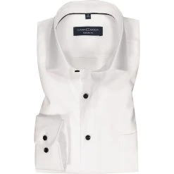 CasaModa Hemd 303427200/000 Modern Fit, Baumwolle, Weiß